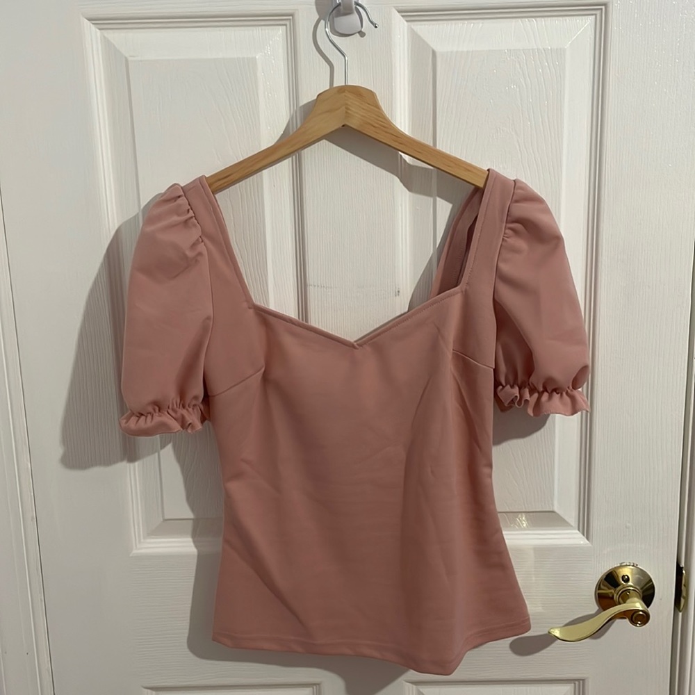 Pink top